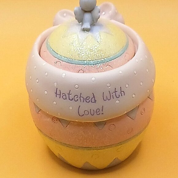 Precious Moments by Enesco Sparkly 3 Piece Egg Figure Gift - Picture 6 of 6